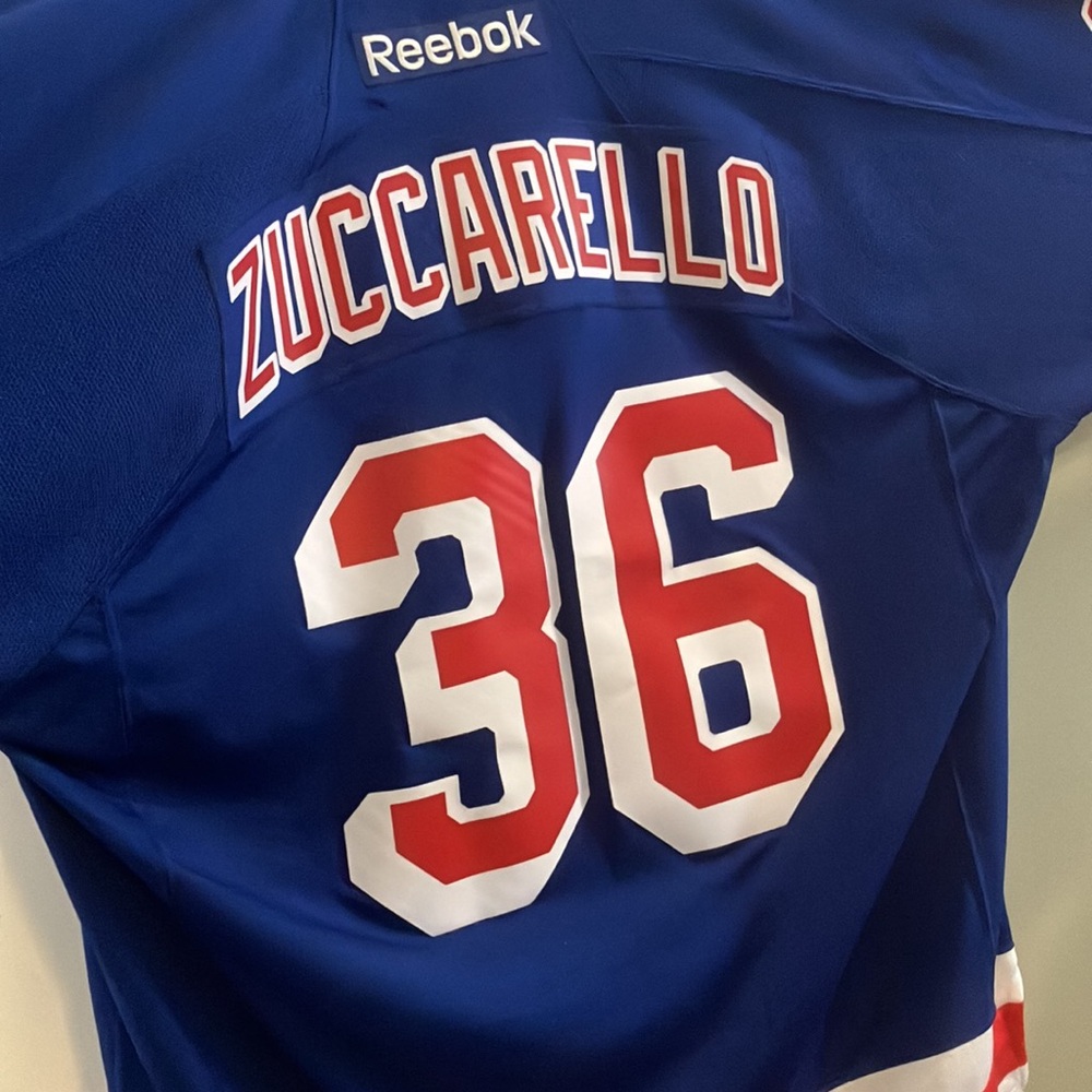 Official Licensed NHL Mats Zuccarello NY Rangers Jersey Size XXL - Picture 6 of 8
